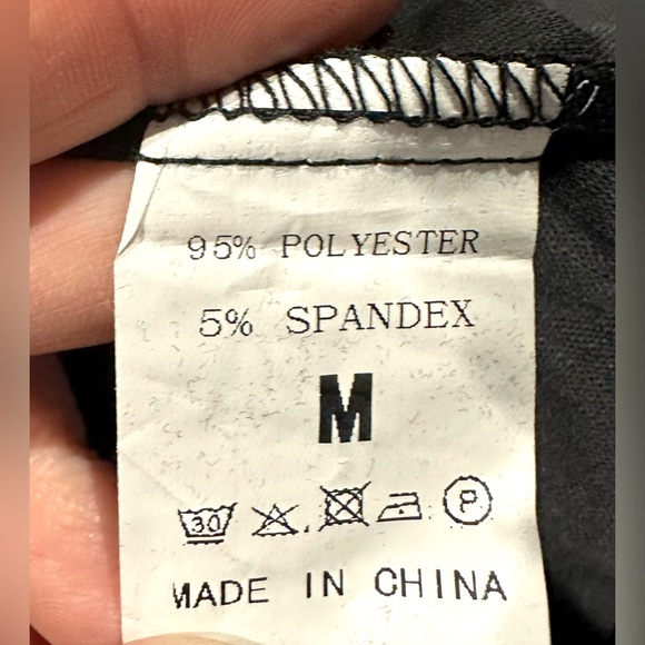 NWOT Black Multi-Color Embroidered Pom Sleeve Dress Sz M - Picture 9 of 16